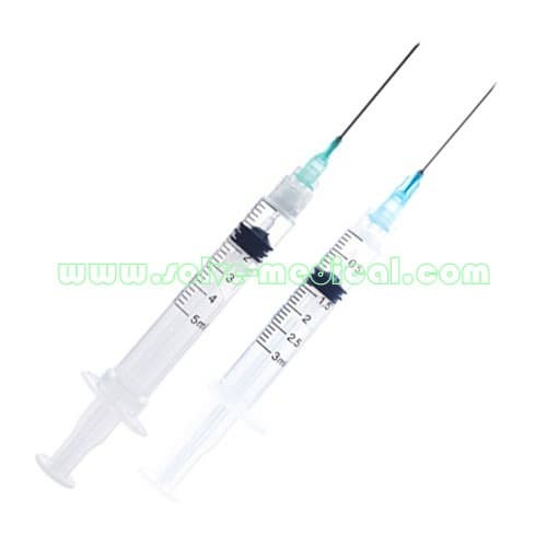 Auto disable syringe